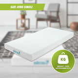 King Single Green Tea Memory Foam Mattress &ndash; Cooling Comfort with CertiPUR-US&reg; Certified Foam