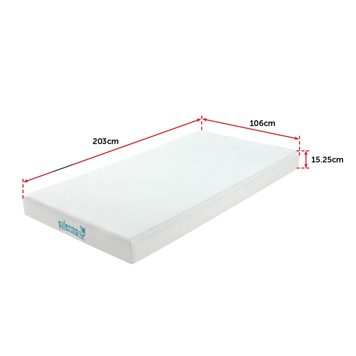 King Single Green Tea Memory Foam Mattress &ndash; Cooling Comfort with CertiPUR-US&reg; Certified Foam