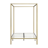 4 Four Poster Double Bed Frame - Top-Down View