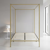 4 Four Poster Double Bed Frame - Close-Up Angle