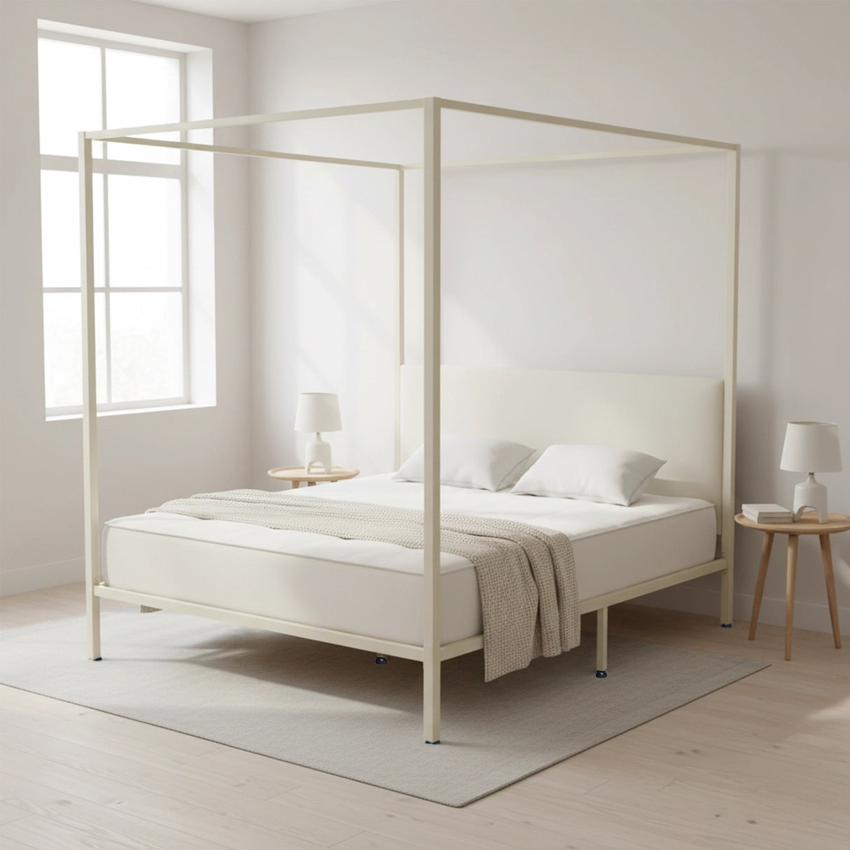 4 Four Poster Double Bed Frame