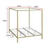 4 Four Poster King Bed Frame - Extra Image