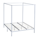 4 Four Poster King Bed Frame - Front View