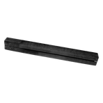 2.2m Gymnastics Folding Balance Beam Black Synthetic Suede