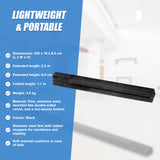 2.2m Gymnastics Folding Balance Beam Black Synthetic Suede - Extra Image