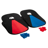 Collapsible Portable Corn Hole Boards With 8 Cornhole Bean Bags, Carry Case