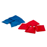 Collapsible Portable Corn Hole Boards With 8 Cornhole Bean Bags, Carry Case - Close-Up Angle