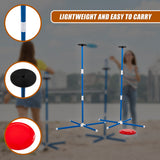 Frisbee Game Knockoff Toss Portable Outdoor Games - 45-Degree Angle