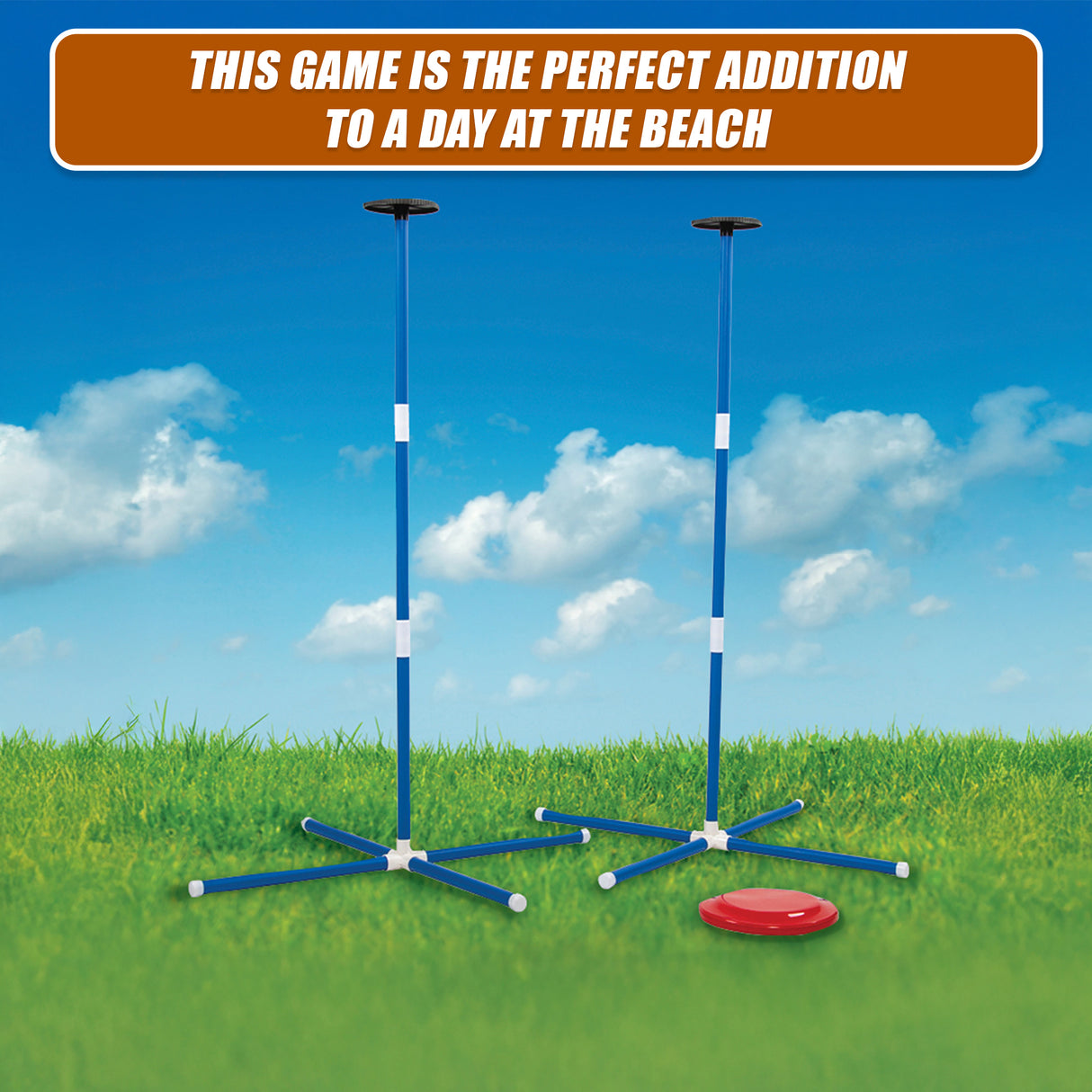 Frisbee Game Knockoff Toss Portable Outdoor Games