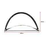 Pair of Soccer Football Goals 180cm Pop Up Portable Quick Set Up - Extra Image