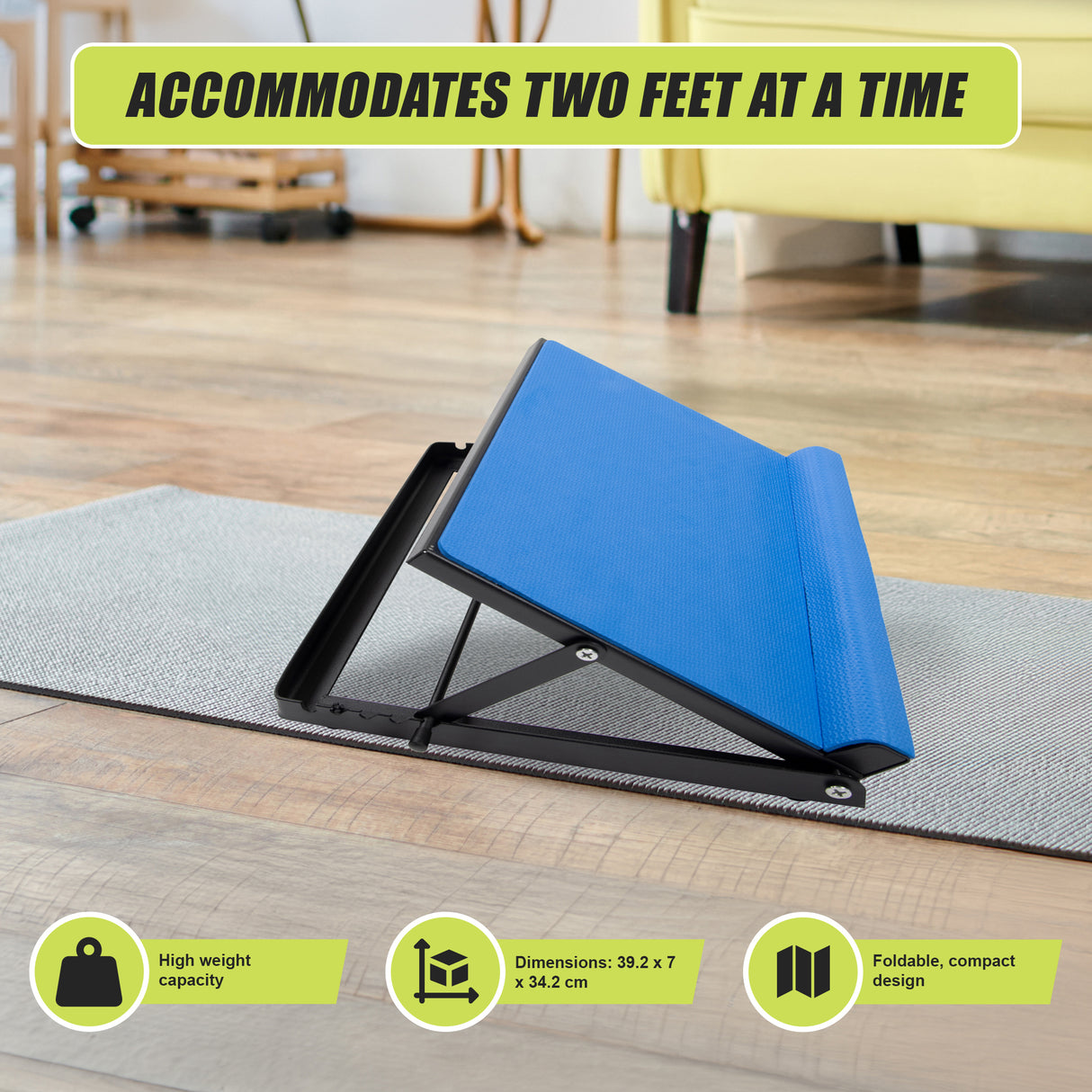 Adjustable Slant Board Stretching Ramp for Calf Ankle Incline
