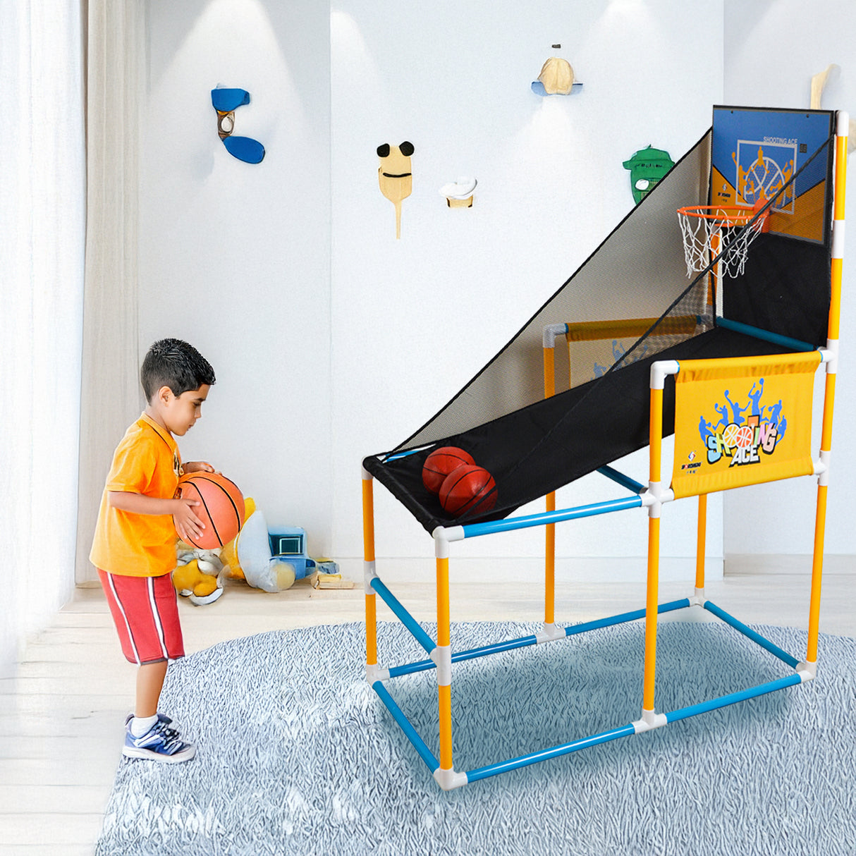 Kids Basketball Hoop Arcade Game