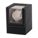 Automatic Watch Winder Display Box Case Motor Rotation Storage PU Leather