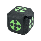 Archery 3D Dice Target Cube Reusable 18 Sides 23CM Self Healing XPE Foam Target - Side View