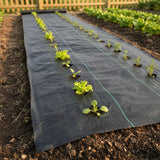 Heavy Duty Weed Control PP Woven Fabric Weed Mat Gardening Plant 1.83m x 30m