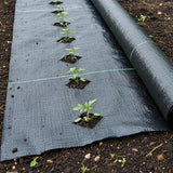 Heavy Duty Weed Control PP Woven Fabric Weed Mat Gardening Plant 1.83m x 30m - 45-Degree Angle