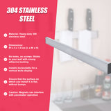 41cm Strong Magnetic Wall Mounted Kitchen Knife Magnet Bar Holder Display Rack Strip - Extra Image