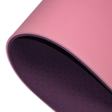 8mm TPE Yoga Mat Exercise Fitness Gym Pilates Non Slip Dual Layer