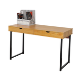 Wood Computer Desk PC Laptop Table Gaming Desk Home Office Study Furniture - Side View