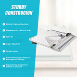 A3 Drawing Board Table with Parallel Motion and Adjustable Angle Drafting - Side View