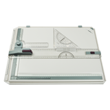 A3 Drawing Board Table with Parallel Motion and Adjustable Angle Drafting - Top-Down View