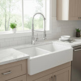 Basin Mixer Tap Faucet w/Extend -Kitchen Laundry Sink - Top-Down View