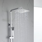 300mm Shower Head Square 304SS Polished Chrome Finish