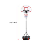 Basketball Ring Hoop Height Adjustable Portable Set - Extra Image