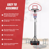 Basketball Ring Hoop Height Adjustable Portable Set