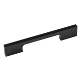 5 x 96mm Kitchen Handle Cabinet Cupboard Door Drawer Handles square Black furniture pulls - 45-Degree Angle