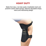 Power Knee Stabiliser Pad with Support Joint Spring Rebound Brace - Extra Image
