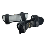 Power Knee Stabiliser Pad with Support Joint Spring Rebound Brace - Rear View
