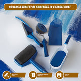 Paint / Painting Set Self-Contained Drip Splatter Roller - Extra Image