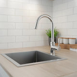 Kitchen Mixer Tap Faucet for Basin Laundry Sink - Close-Up Angle