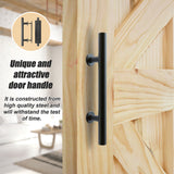 Carbon Steel Door Handle & Flush Pull Wood Door Gate Hardware 12