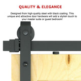 2.4m Sliding Barn Door Hardware - Extra Image