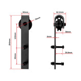 1.8m Sliding Barn Door Hardware - Extra Image