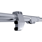 Sliding Barn Door Hardware Stainless Steel - Low Angle