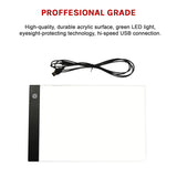 A4 LED Light Box Tracing Board Art Design Stencil Tattoo Copy Drawing Pad - Extra Image