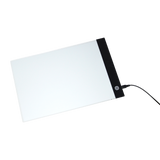 A4 LED Light Box Tracing Board Art Design Stencil Tattoo Copy Drawing Pad - Side View
