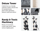 170cm Cat Tree Scratching Post Tower Trees Scratcher House - Side View