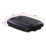 60x80cm Outdoor Umbrella Stand Base Sand/ Water Pod Round Portable Grip - Extra Image