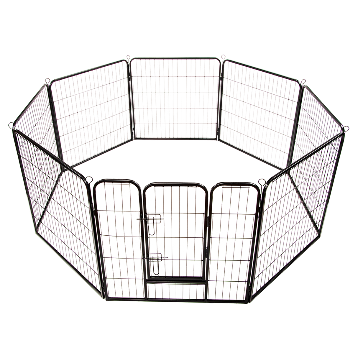 8 Panel Heavy Duty Pet Dog Playpen Puppy Exercise Fence Enclosure Cage