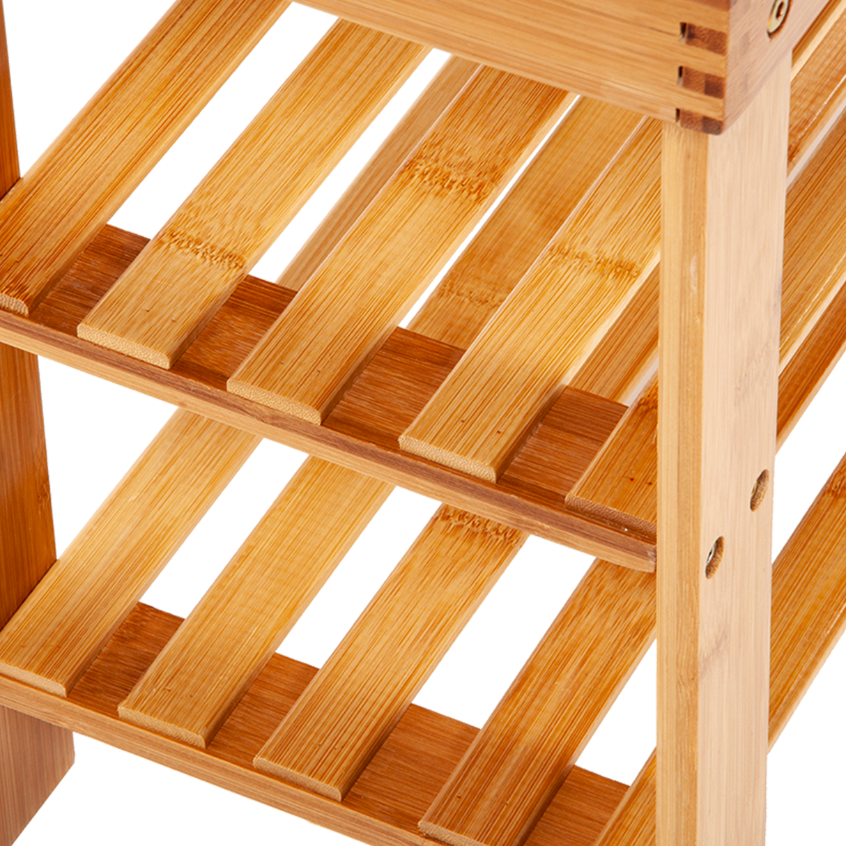 3 Tier Shoe Rack Bamboo Wooden Storage Shelf Stand Bench Cabinet Organiser