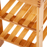 3 Tier Shoe Rack Bamboo Wooden Storage Shelf Stand Bench Cabinet Organiser