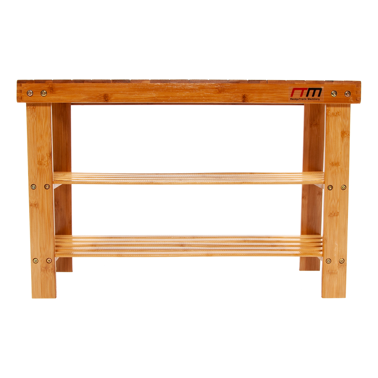 3 Tier Shoe Rack Bamboo Wooden Storage Shelf Stand Bench Cabinet Organiser