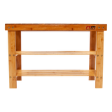 3 Tier Shoe Rack Bamboo Wooden Storage Shelf Stand Bench Cabinet Organiser
