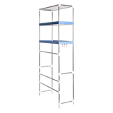 Storage Shelves Shelf 3 Tier Rack Portable Laundry Stand Unit Organiser - Side View
