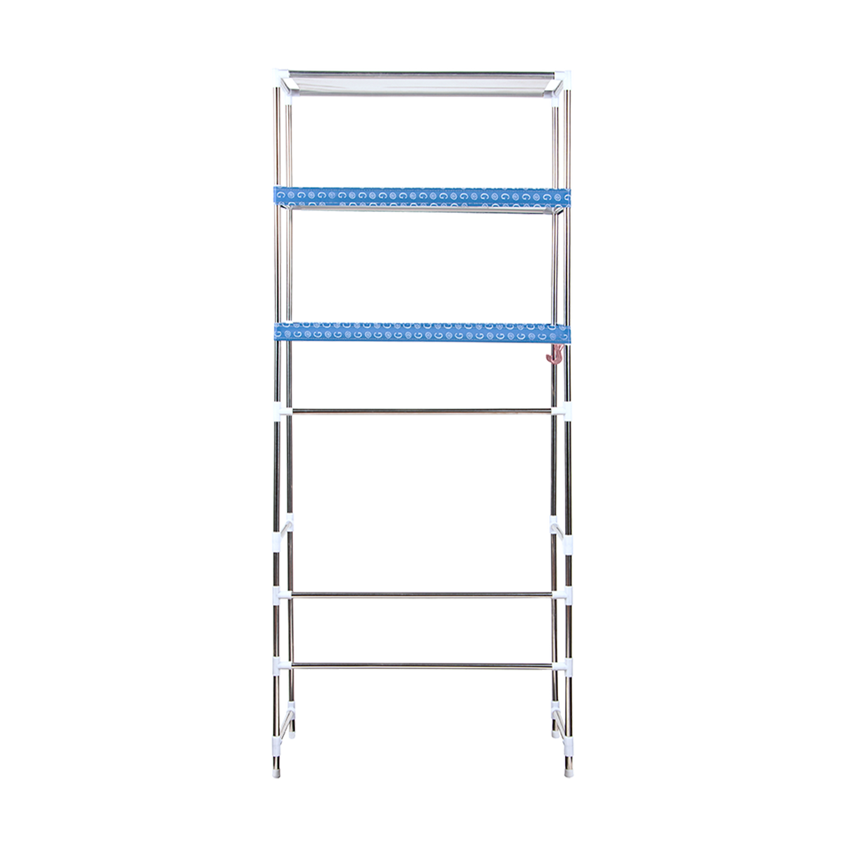Storage Shelves Shelf 3 Tier Rack Portable Laundry Stand Unit Organiser