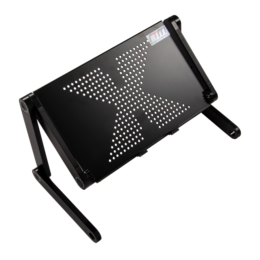Aluminium Alloy Folding Laptop Stand Desk Table with Mouse Tray